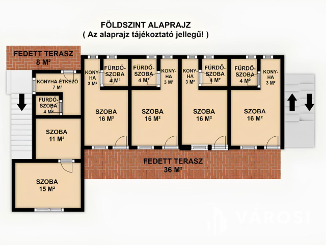 15 apartmanból álló apartmanház eladó Siófokon
