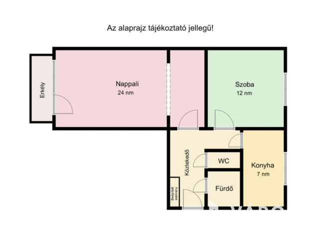 Eladó 55 m²-es, napfényes, erkélyes panel lakás Békésen