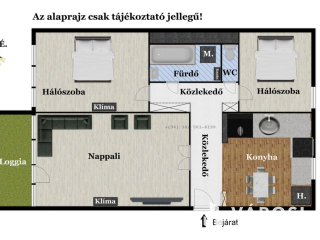 Debrecen Nagyerdei Első Emeleti Lakás kiadó!
