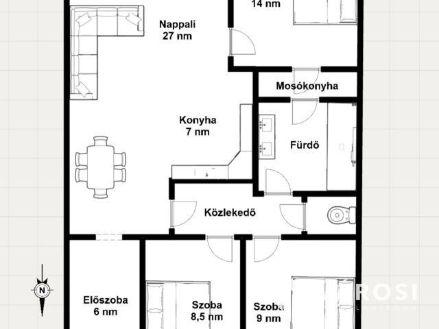 Igényes lakás a VII. kerület frekventált részén