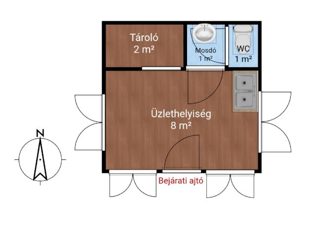 Mesés pavilon eladó iskolaközel